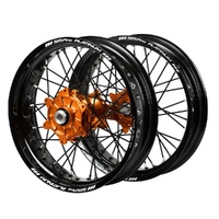 SMPro Wheel Set KTM 500 EXC-F 2012-2026 Org/Black/Silv S/Moto J1102321 READ DESC