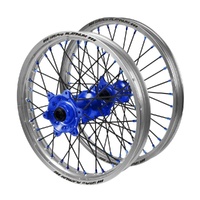 SM Pro Wheel Set for Yamaha YZ 125 X 2020-2025 Blue/Silver J1102372 READ DESC