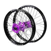 SM Pro Wheel Set for Husqvarna TC 300 2025 Purple/Black/Silv J1102634 READ DESC