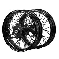SMPro Wheel Set KTM 150 EXC 2020-2026 Black/Silv SuperMoto J1102767 READ DESC