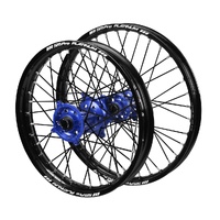 SMPro Wheel Set Husq TC 85 2025-2026 Blue/Black/Silv JNR MX J1103046 READ DESC