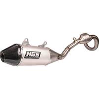 HGS Complete Titanium Carbon Exhaust System for KTM 450 SX-F 2023