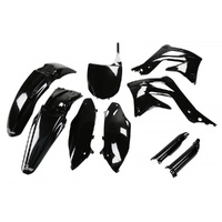 UFO Complete Plastic Kit for Kawasaki KXF 450 2012 Black 