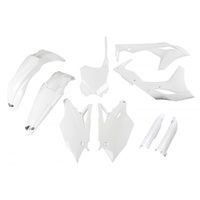 UFO Complete Plastic Kit for Kawasaki KXF 250 2017 White 