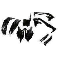 UFO Complete Plastic Kit for Kawasaki KXF 450 2018 Black 