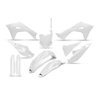 UFO Complete Plastic Kit for Kawasaki KXF 250 2025 White 