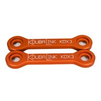 Koubalink Lowering Link for Kawasaki KDX200 1995-2005 57mm Orange
