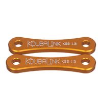 Koubalink Lowering Link for Kawasaki KL250 SUPER SHERPA 2000-2009 38mm Orange