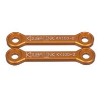 Koubalink Lowering Link for Kawasaki KX80 1991-2000 44mm Orange