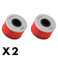 2 Pack K&N Oil Filter for Honda SXS1000 5PD Pioneer 2016-2023