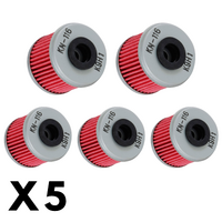5 Pack K&N Oil Filter for Honda CRF250RX 2019-2024