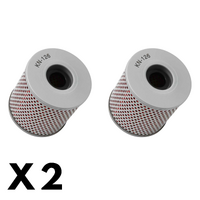2 Pack K&N Oil Filter KN-126