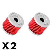 2 Pack K&N Oil Filter for Hyosung GV250N EFI Aquila 2010-2016