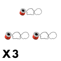 3 Pack K&N Oil Filter for Suzuki GS450L 1982-1987