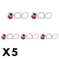 5 Pack K&N Oil Filter for Bimota SB3 1000 1981-1984