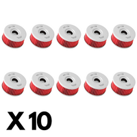 10 Pack K&N Oil Filter for Suzuki VL250 Intruder 2002-2017