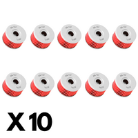 10 Pack K&N Oil Filter for Suzuki DR800S 1990-1993