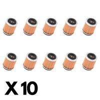 10 Pack K&N Oil Filter for Yamaha BW350 1988