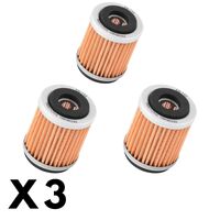 3 Pack K&N Oil Filter for Yamaha SR185 1981