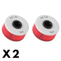2 Pack K&N Oil Filter for Yamaha FZ600 1986-1988
