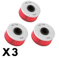 3 Pack K&N Oil Filter for Yamaha FZ600 1986-1988