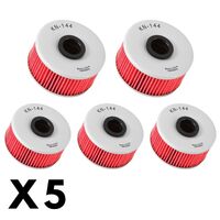 5 Pack K&N Oil Filter for Yamaha FZR400 RR 1987-1989