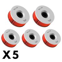 5 Pack K&N Oil Filter for Yamaha V-MAX 1985-1995
