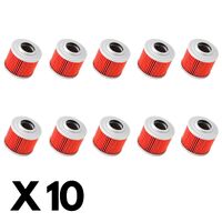 10 Pack K&N Oil Filter for Husqvarna 650 TR Strada 2013-2014