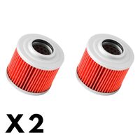 2 Pack K&N Oil Filter for Aprilia 650 Moto 6.5 2000