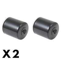 2 Pack K&N Oil Filter for Harley FLHT Electra Glide Standard 2020