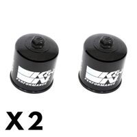 2 Pack K&N Oil Filter for Indian Pursuit Dark Horse 2022-2024