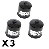 3 Pack K&N Oil Filter for Harley XG 500 Street 2015-2020