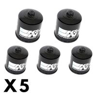 5 Pack K&N Oil Filter for Harley XG750A Street Rod 2017-2019 (KN175)