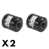 2 Pack K&N Oil Filter for Aprilia 250 Sport City IE 2006-2010