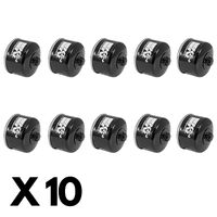 10 Pack K&N Oil Filter for Piaggio Beverley 500 2003-2012