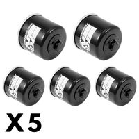 5 Pack K&N Oil Filter for Triumph Sprint RS 1999-2004