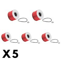 5 Pack K&N Oil Filter for Triumph Daytona 750 1990-1995