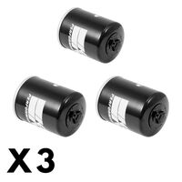 3 Pack K&N Oil Filter for Victory 1731 Boardwalk Black 2013