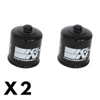 2 Pack K&N Oil Filter for Indian Scout Bobber 2018-2024