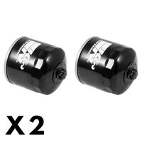 2 Pack K&N Oil Filter for Honda CBR400R Aero 1986-1987