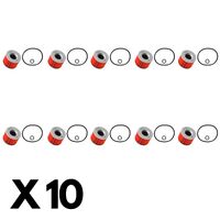 10 Pack K&N Oil Filter for Kawasaki GPX750 1986-1990