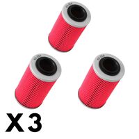 3 Pack K&N Oil Filter for Sea-Doo 4-TEC GTX LTD iS 260 2012