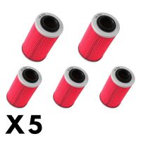 5 Pack K&N Oil Filter for Sea-Doo 4-TEC RXP 260 2012-2015
