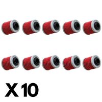 10 Pack K&N Oil Filter for Can Am DS450 X 2008-2015