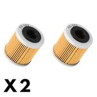 2 Pack K&N Oil Filter for Aprilia RS125 Radial Caliper 2006-2012