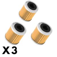 3 Pack K&N Oil Filter for Aprilia 125 RS-4 2011-2014