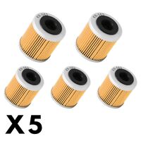 5 Pack K&N Oil Filter for Aprilia RXV 450 2006-2011