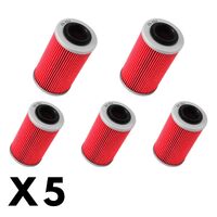5 Pack K&N Oil Filter for Buell 1125CR 2008-2012