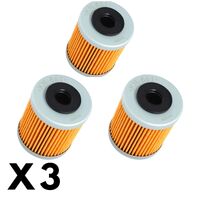 3 Pack K&N Oil Filter for Husqvarna Vitpilen 701 2018-2020