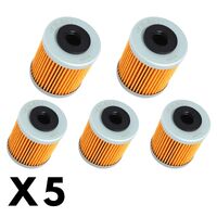 5 Pack K&N Oil Filter for Gas Gas SM700 2024 (KN651)